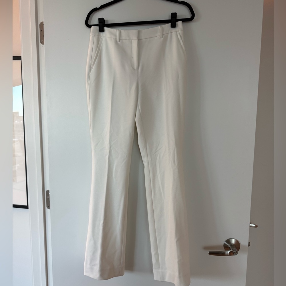 NWT White House Black Market White Women's Pleated Pants